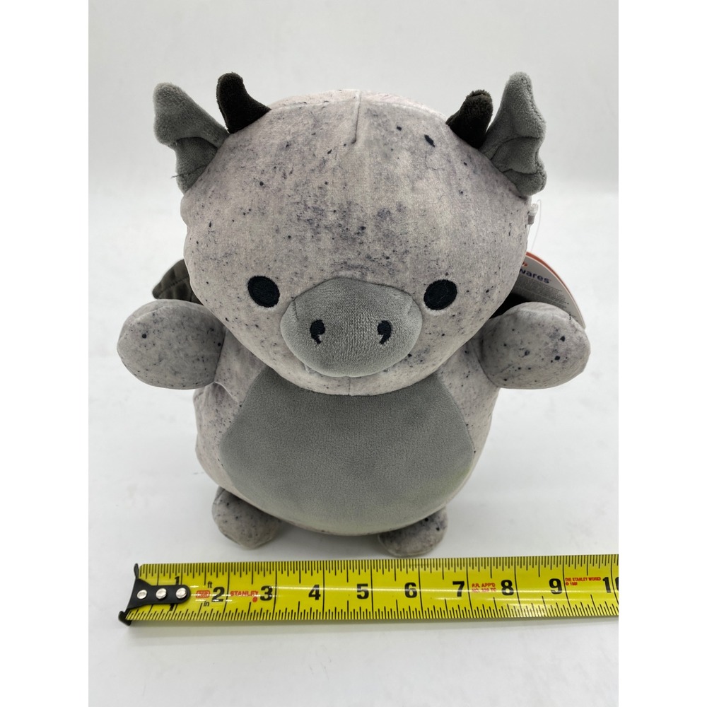 Squishmallows Gio the Gargoyle Hug Mees 10 Inch Speckle Grey Plush SQHM00433 NEW